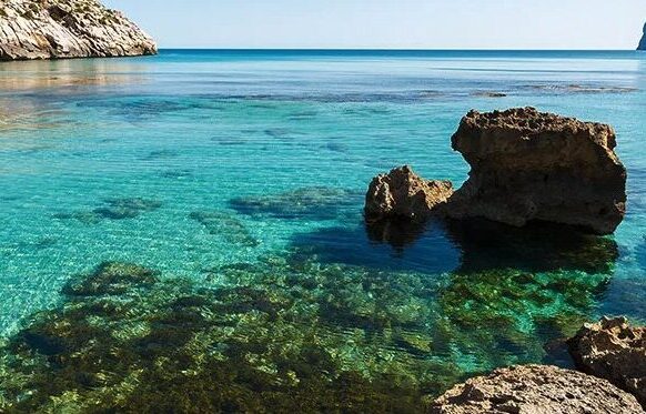 Cala de san Vicente La Taha