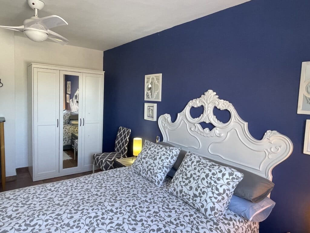 ...frisse, blauwe slaapkamer
